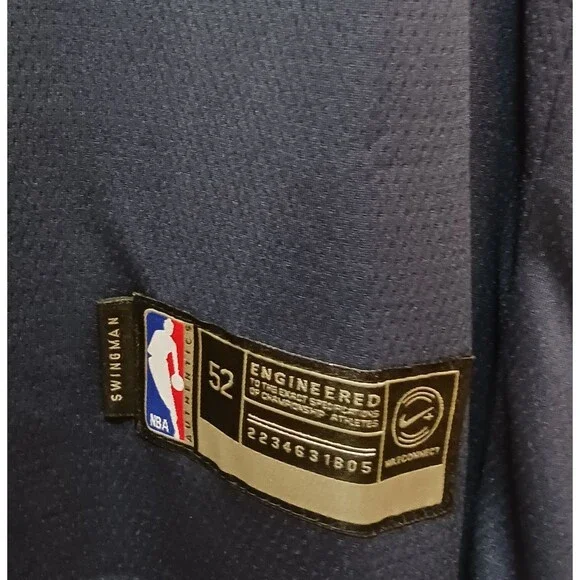 Anthony Edwards (Nike)-(Minnesota)-(Blue)-(Jersey)-(New Condition)-(SizeXL)-$100 - Picture 9 of 11